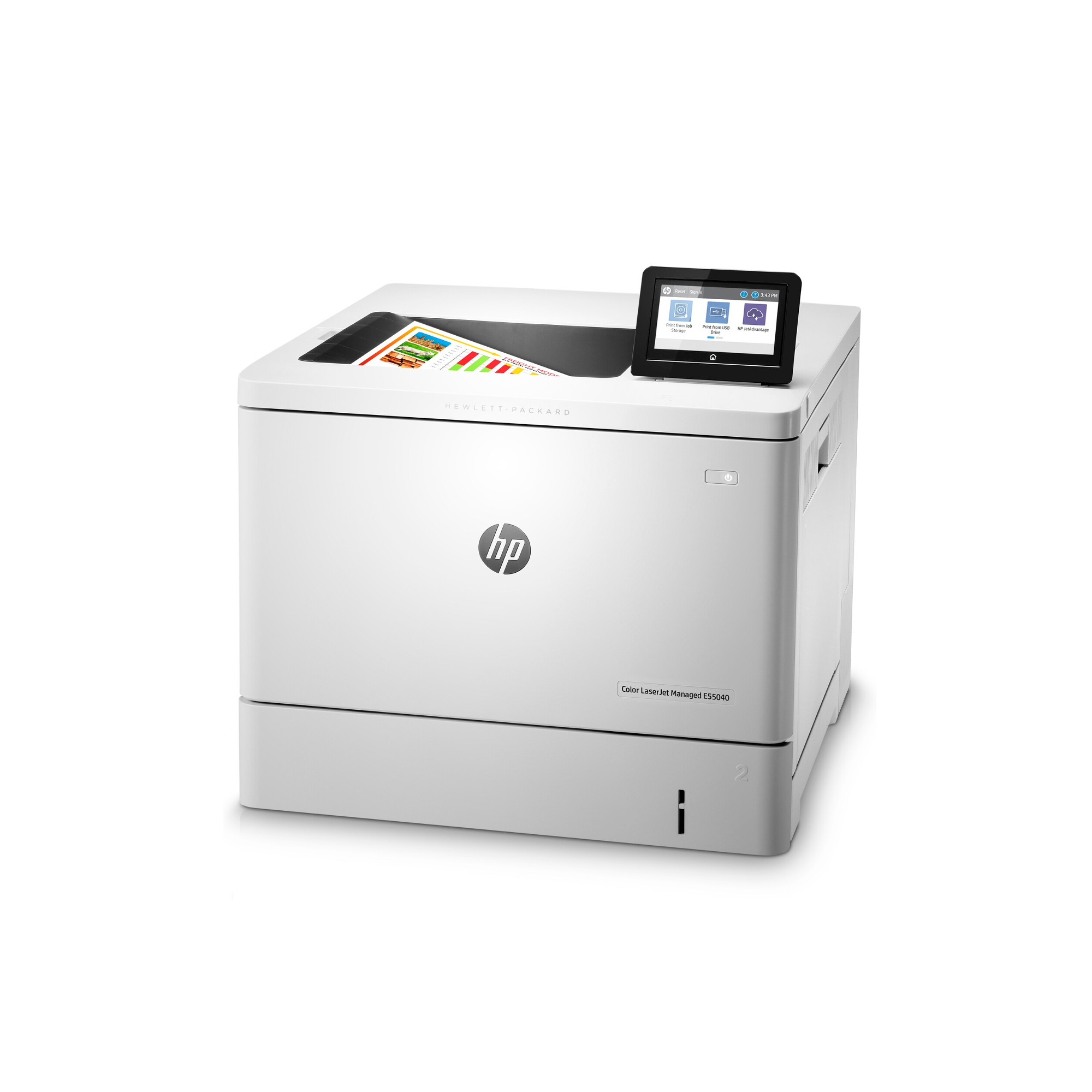 Noleggio Stampante HP Color LaserJet Managed E55040dw - Lyreco print services