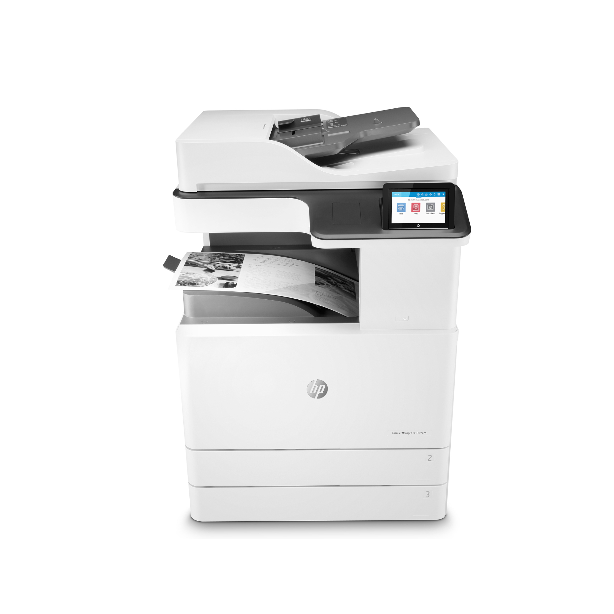Noleggio Stampante Multifunzione Managed HP LaserJet E72425dv  - Lyreco print services