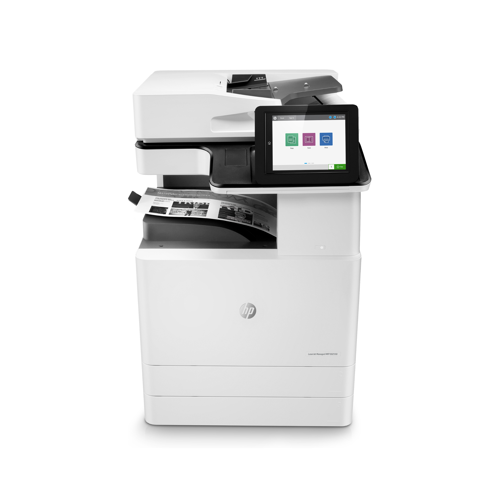 Noleggio Stampante Multifunzione HP LaserJet Managed E82550du - Lyreco print services