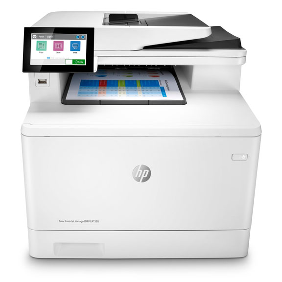 Noleggio Multifunzione HP Color LaserJet Managed E47528 - Lyreco print services
